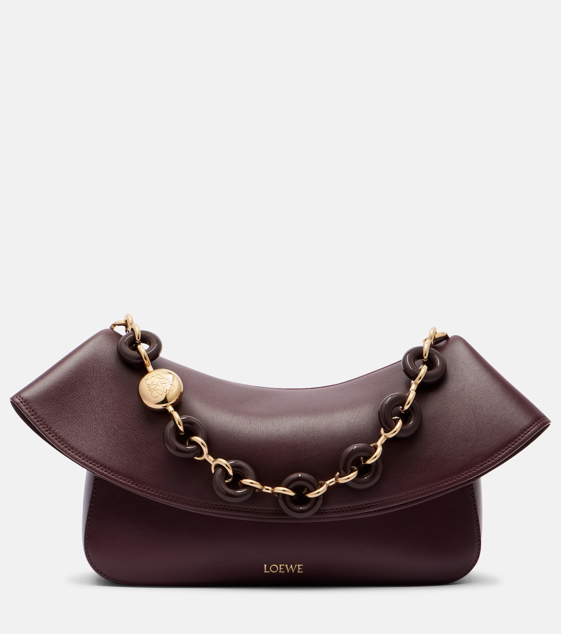 Schultertasche Ola Medium aus Leder | Loewe