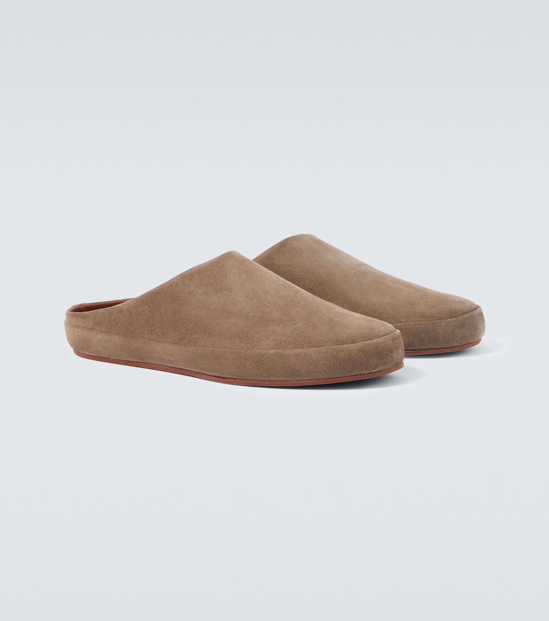 Slippers aus Veloursleder | Loro Piana