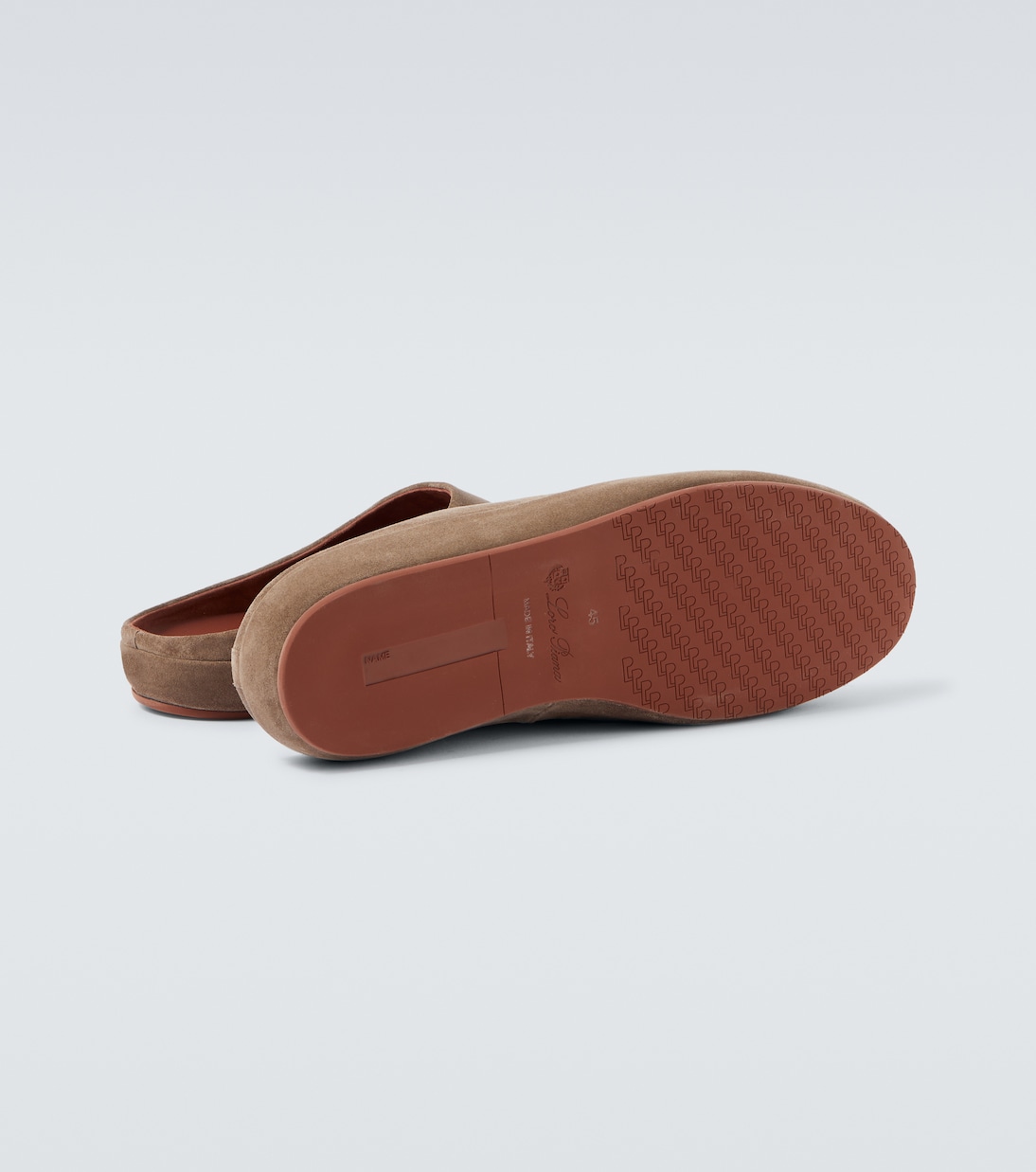 Slippers aus Veloursleder | Loro Piana