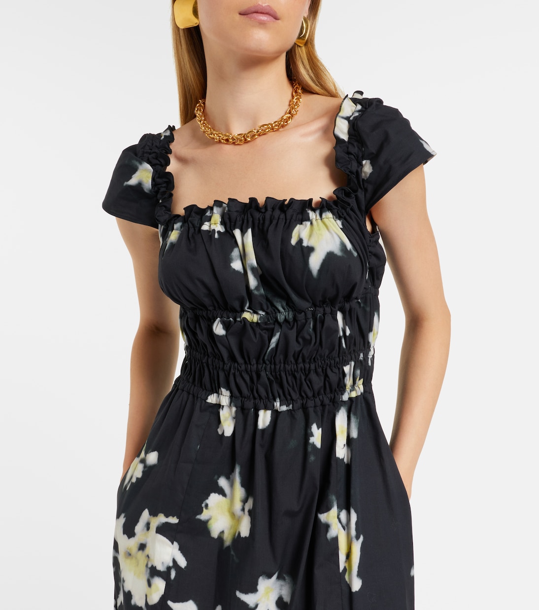Midikleid aus einem Baumwollgemisch | Altuzarra