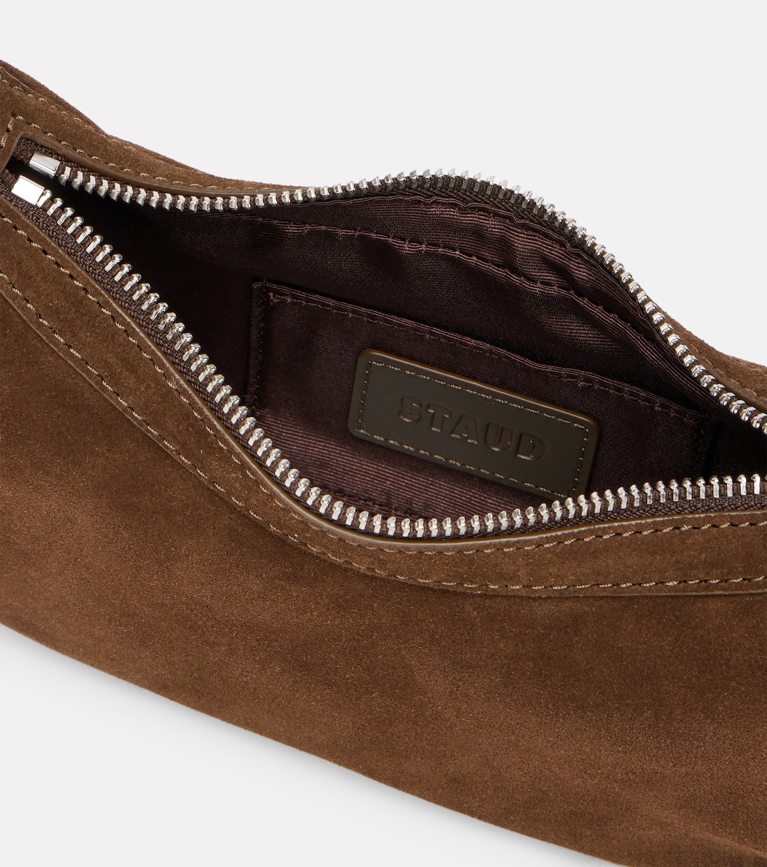 Owen suede shoulder bag | Staud
