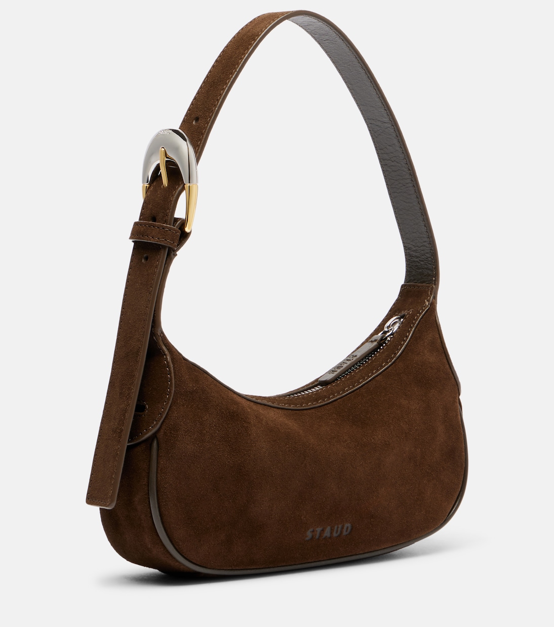 Owen suede shoulder bag | Staud