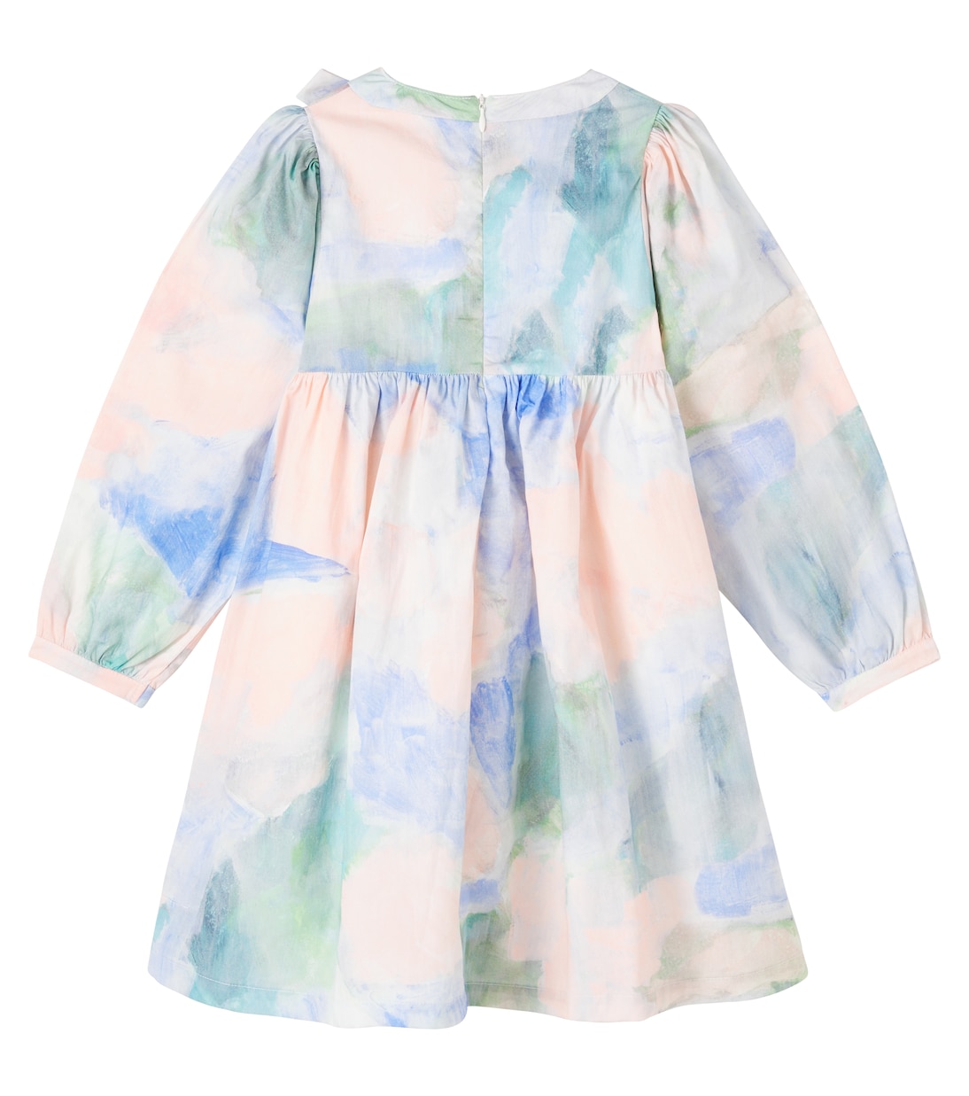 Alyssa ruched cotton dress | Bebe Organic