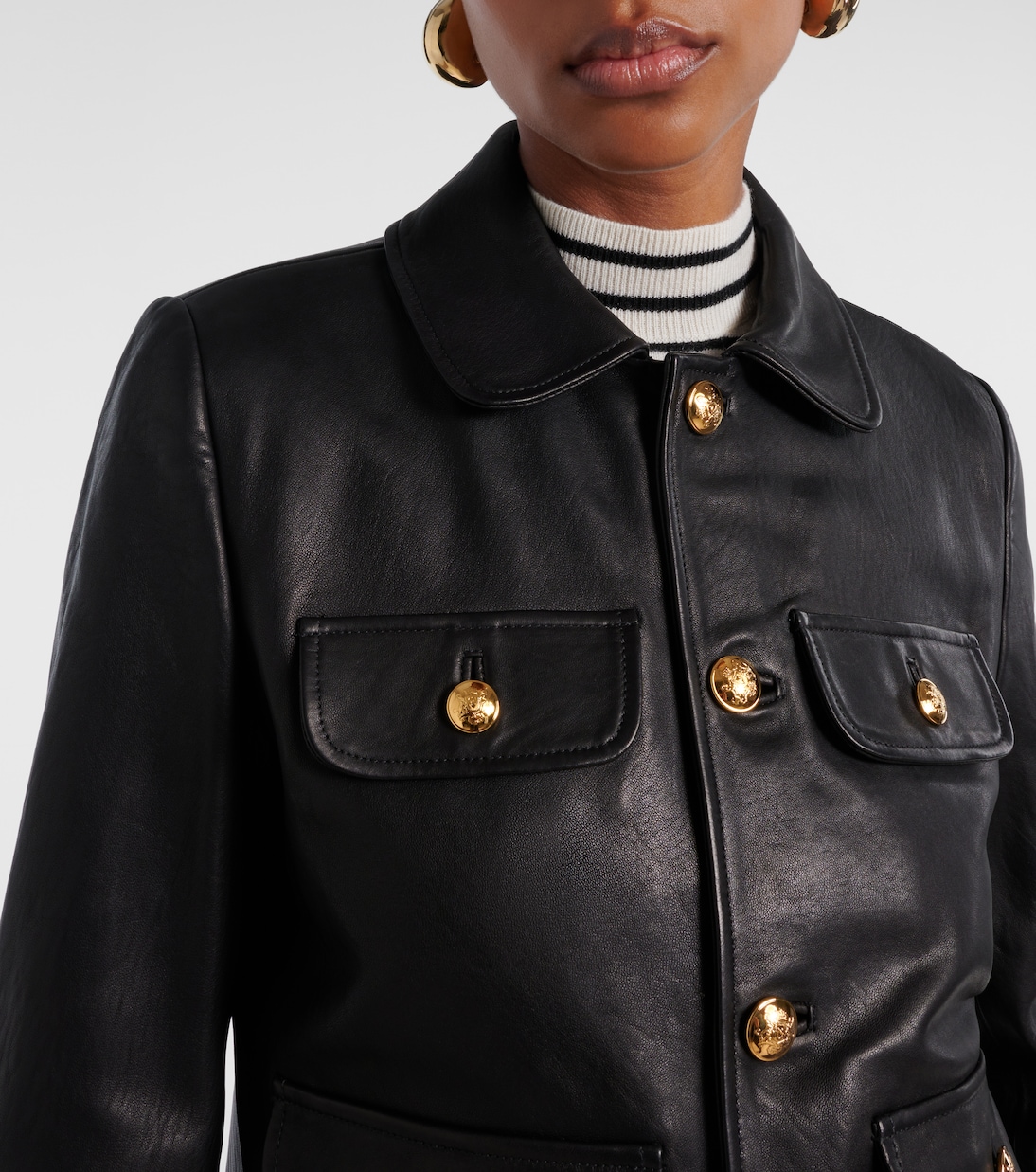 Veste Chamonix en cuir | Nili Lotan