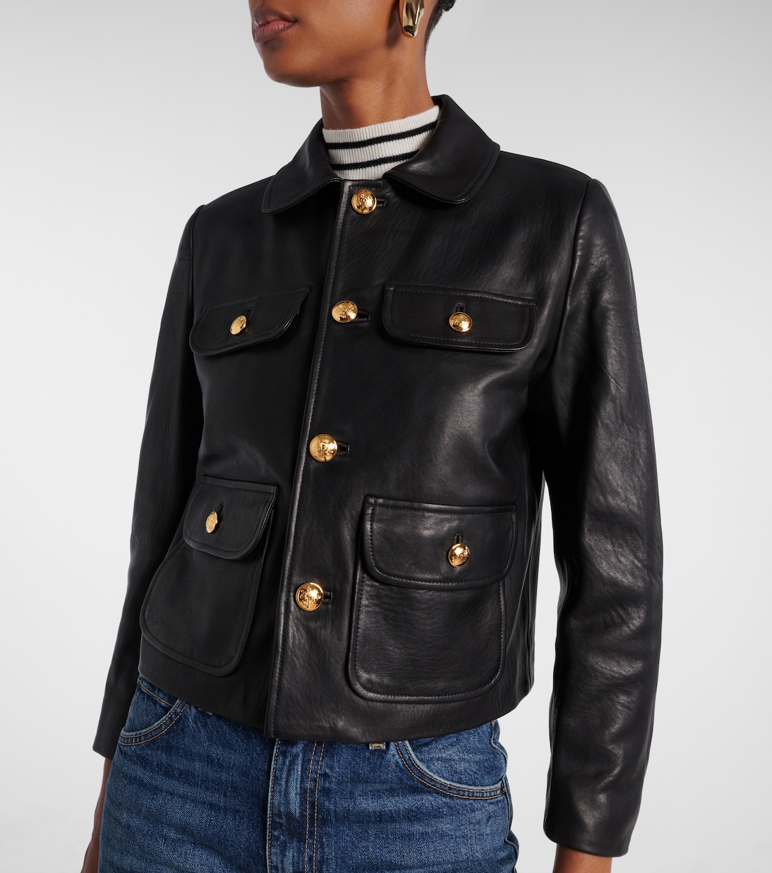 Veste Chamonix en cuir | Nili Lotan