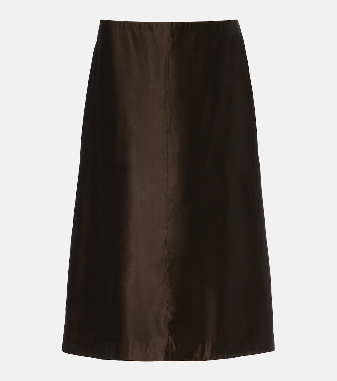 Falda midi Nania de sarga | Khaite