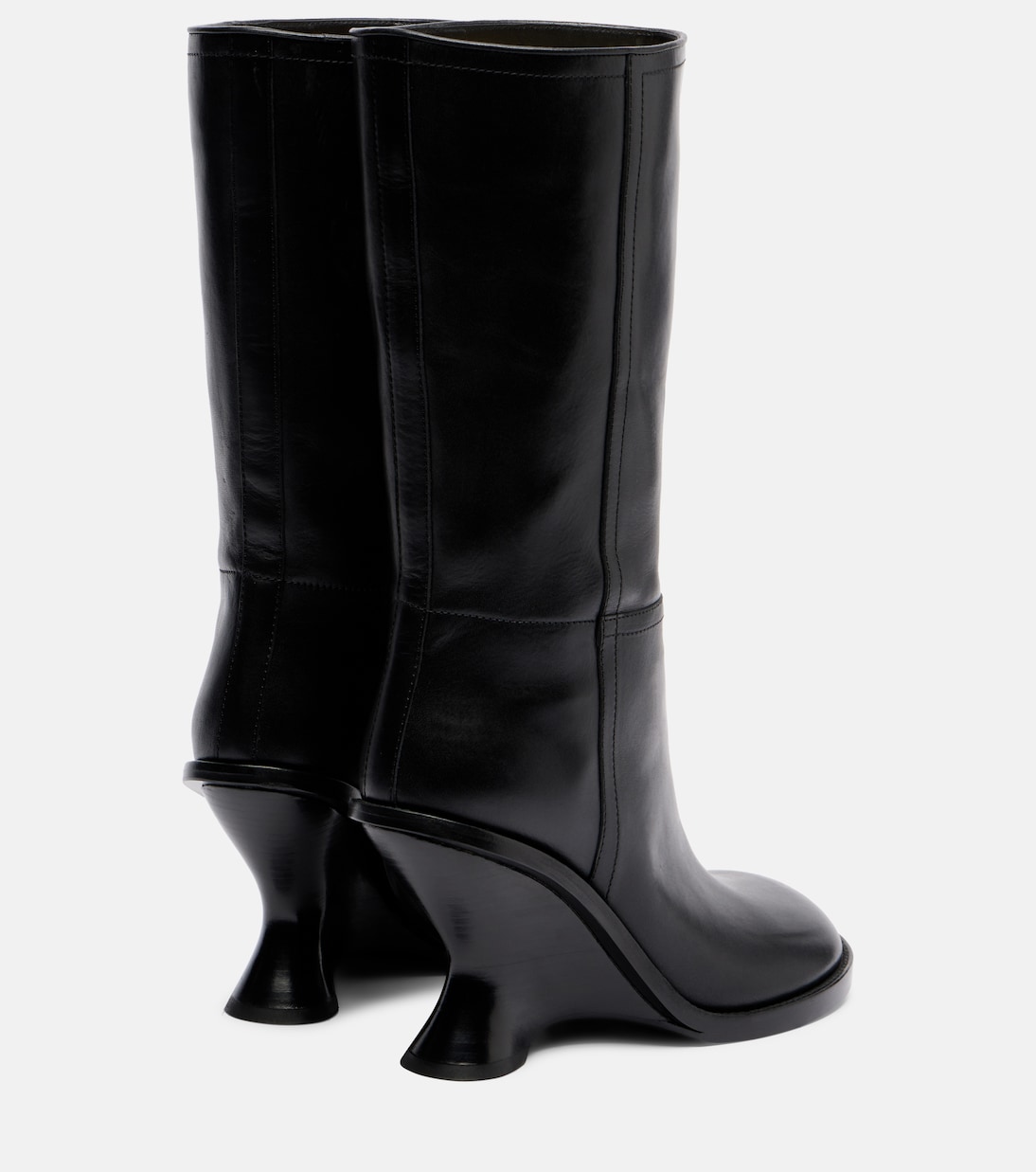 Bottes compensées 95 en cuir | Dries Van Noten