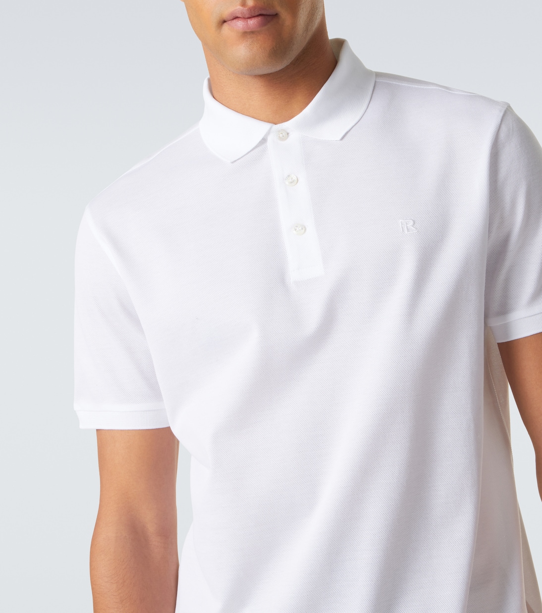 Cotton piqué polo shirt | Ralph Lauren Purple Label