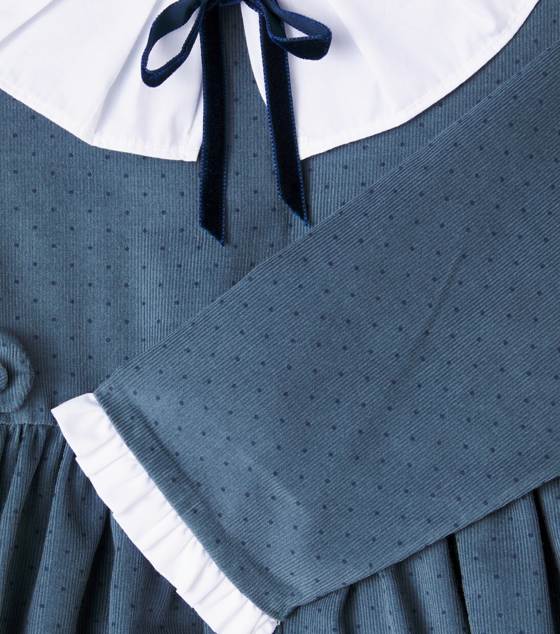 Kleid Mona aus Baumwoll-Cord | La Coqueta