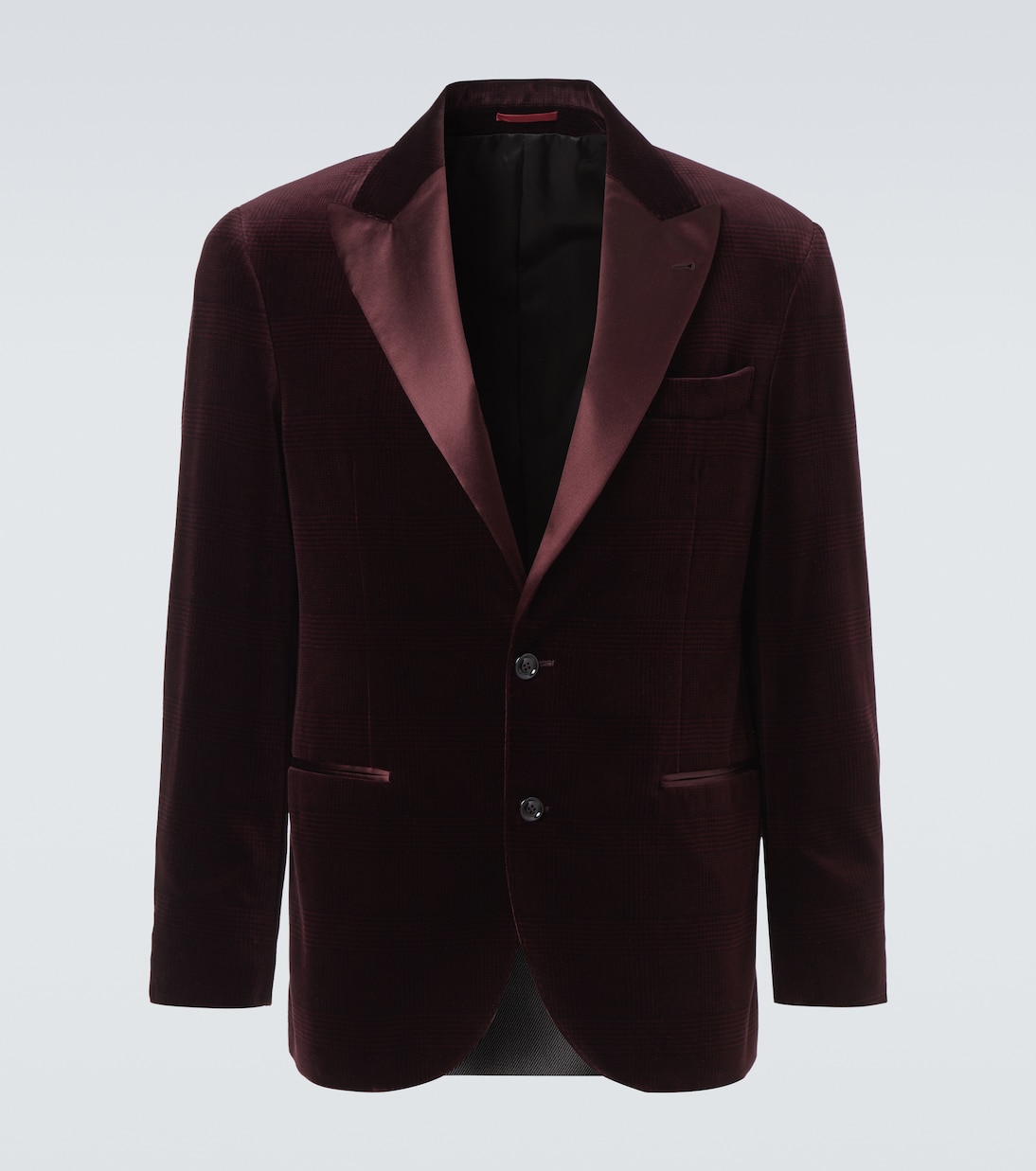 Blazer de terciopelo de algodón | Brunello Cucinelli