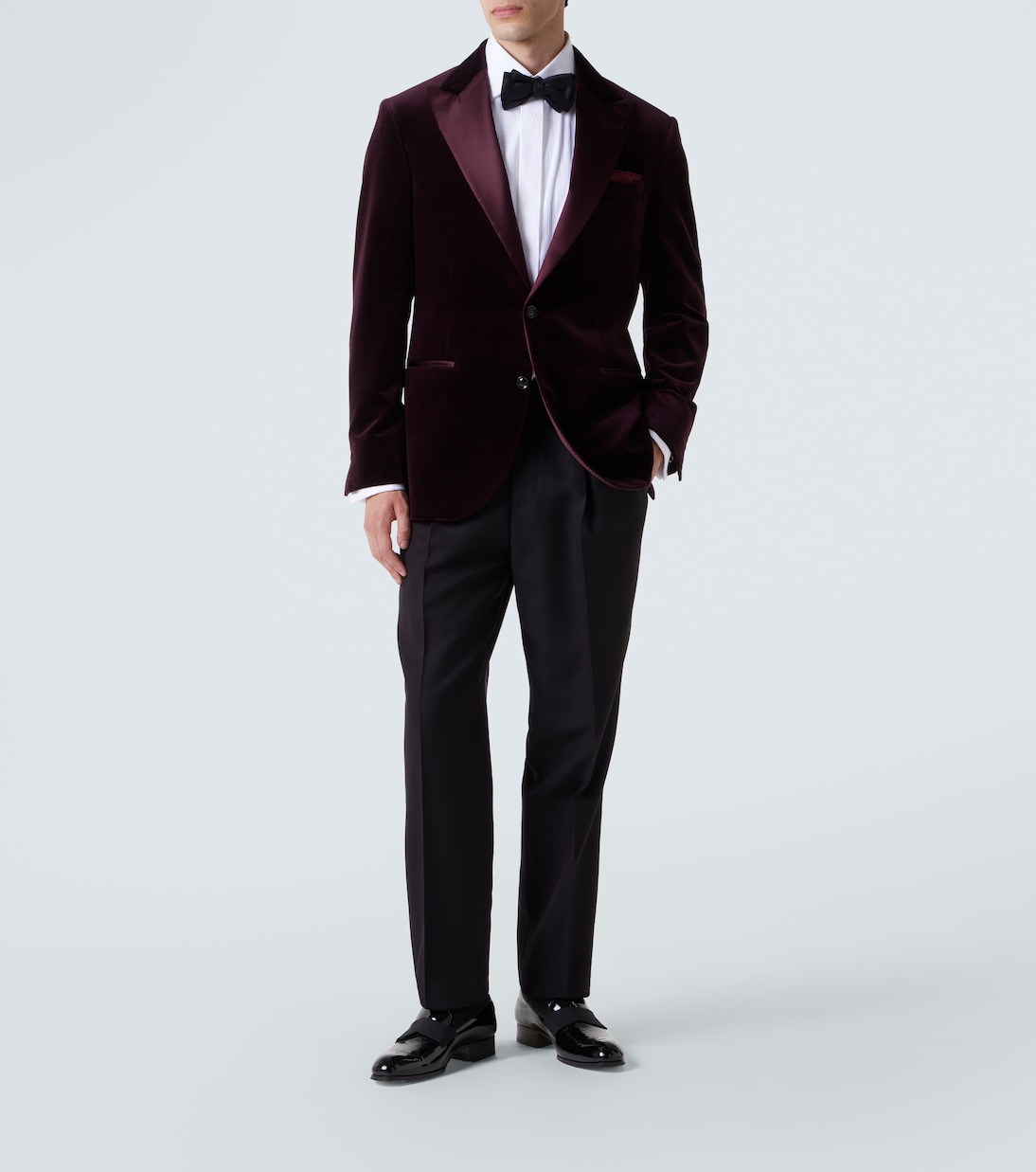 Blazer de terciopelo de algodón | Brunello Cucinelli
