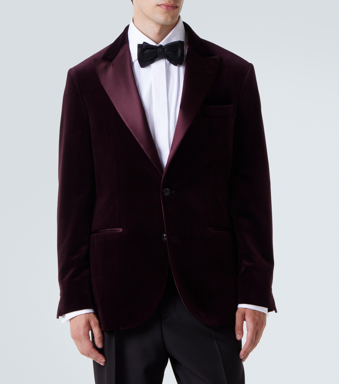 Blazer de terciopelo de algodón | Brunello Cucinelli
