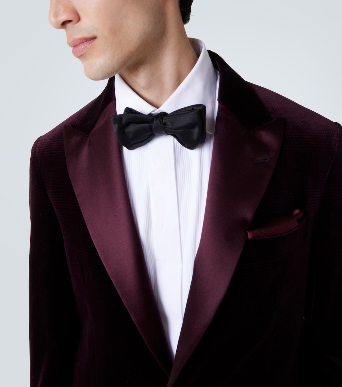 Blazer de terciopelo de algodón | Brunello Cucinelli