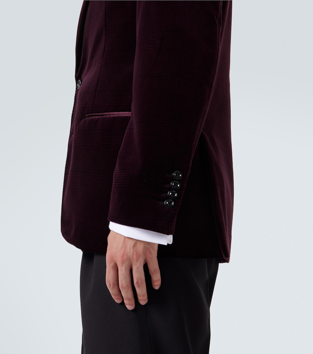 Blazer de terciopelo de algodón | Brunello Cucinelli