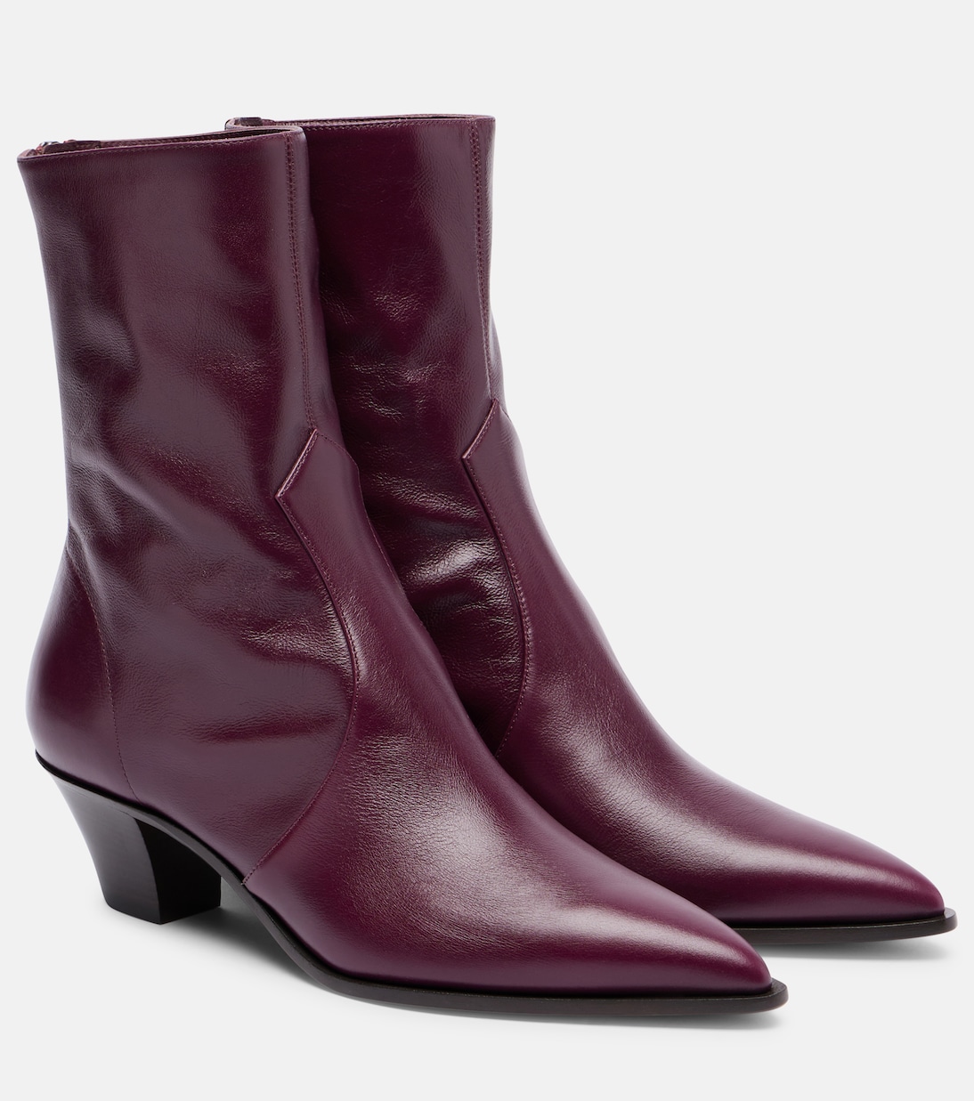 Brunswick 45 leather ankle boots | Aquazzura