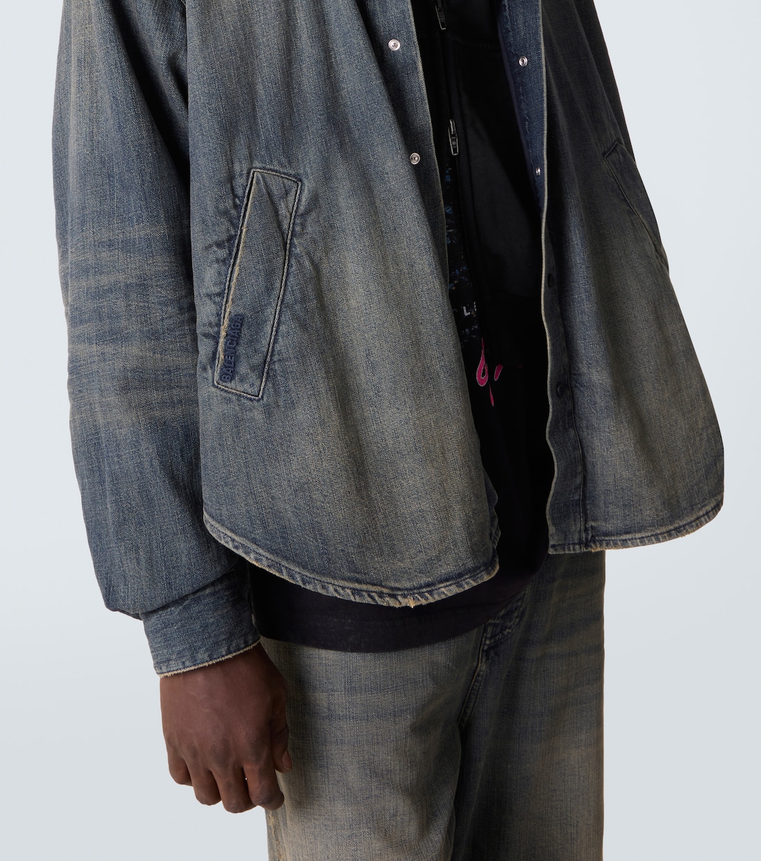 Denim overshirt | Balenciaga
