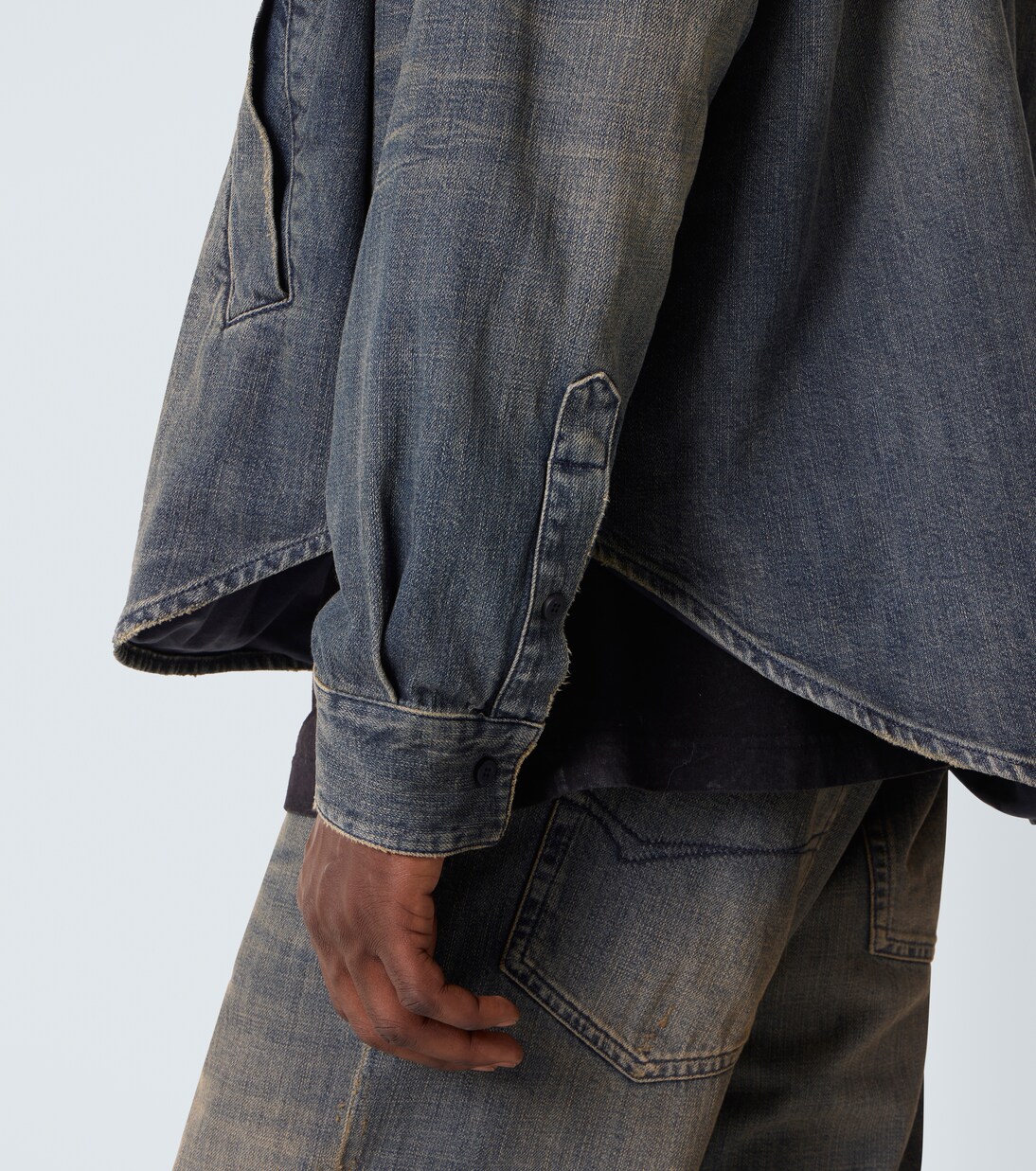 Denim overshirt | Balenciaga