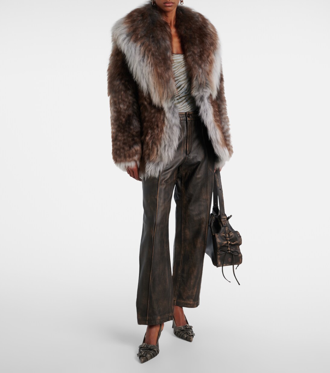 Shearling coat | Jacques Wei