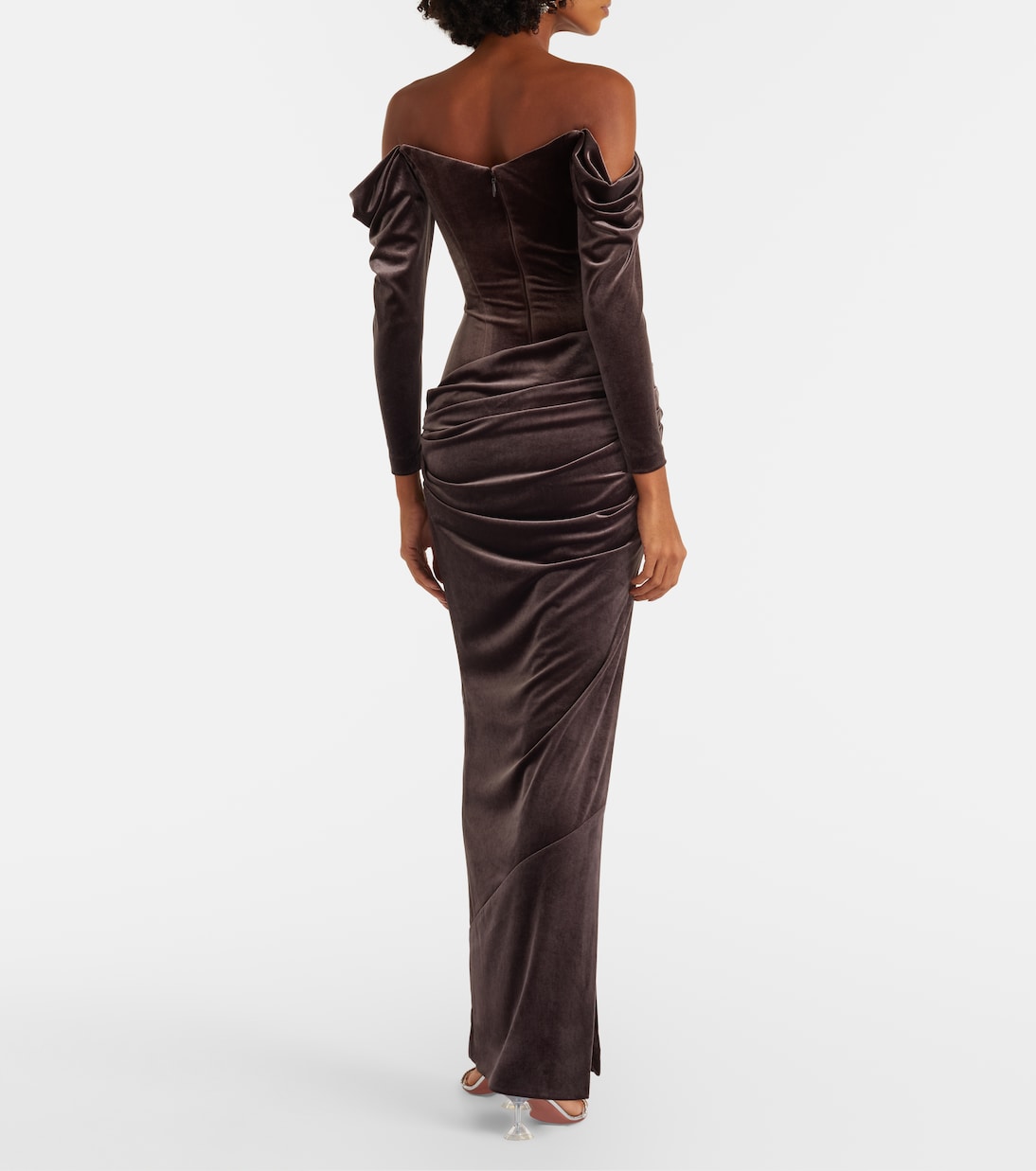 Robe aus Samt | Alex Perry