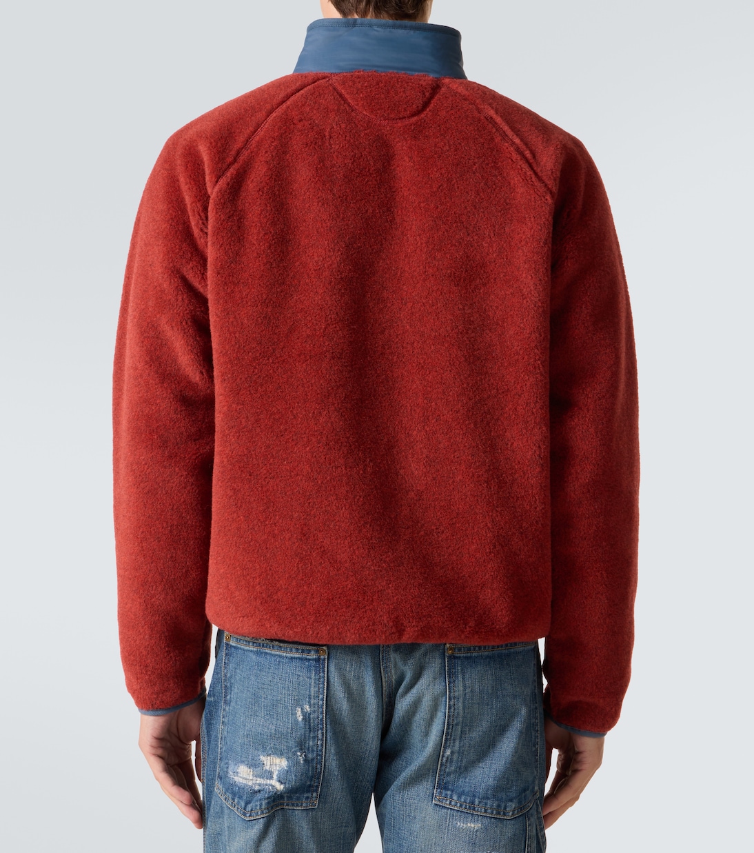 Wool-blend fleece jacket | RRL
