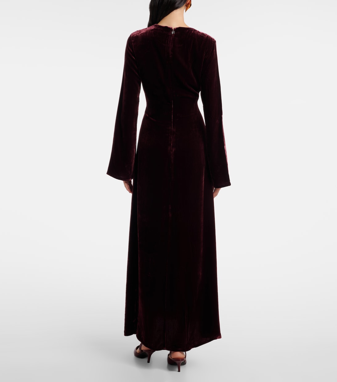 Velvet maxi dress | Rotate
