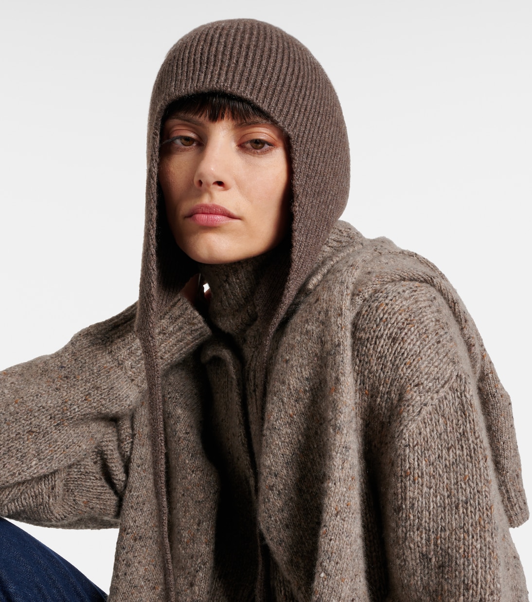 Soizic ribbed-knit cashmere hat | The Row