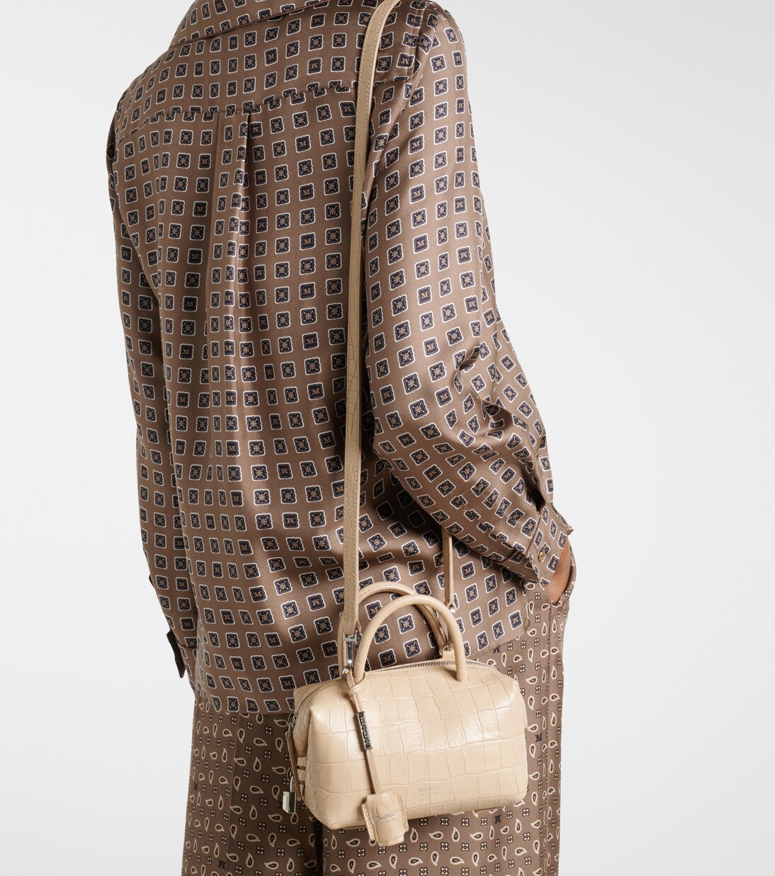 Bolso Boston de piel | Max Mara