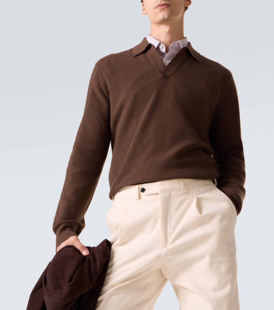 Cashmere half-zip sweater | Zegna