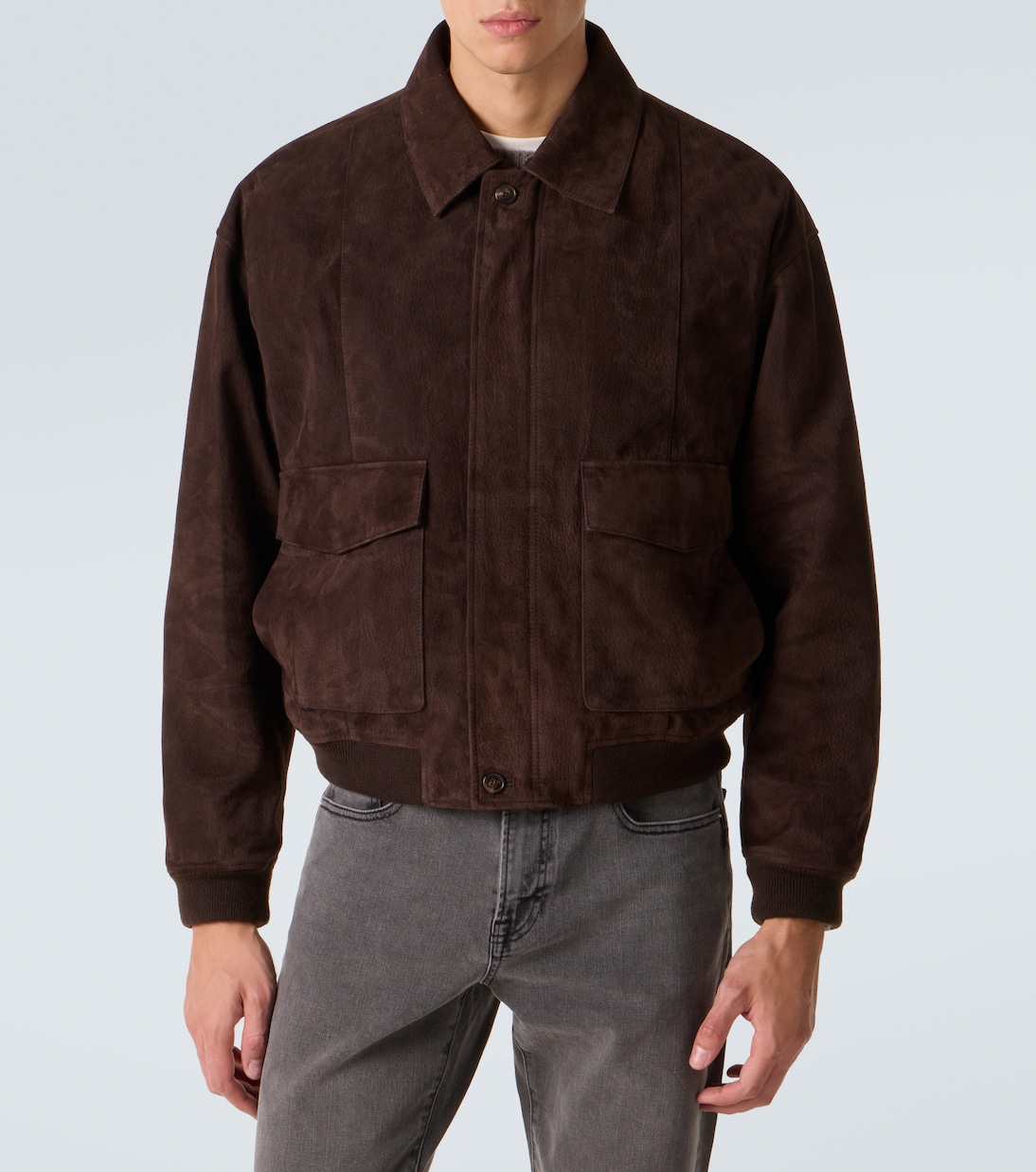 Retro suede blouson jacket | Frame