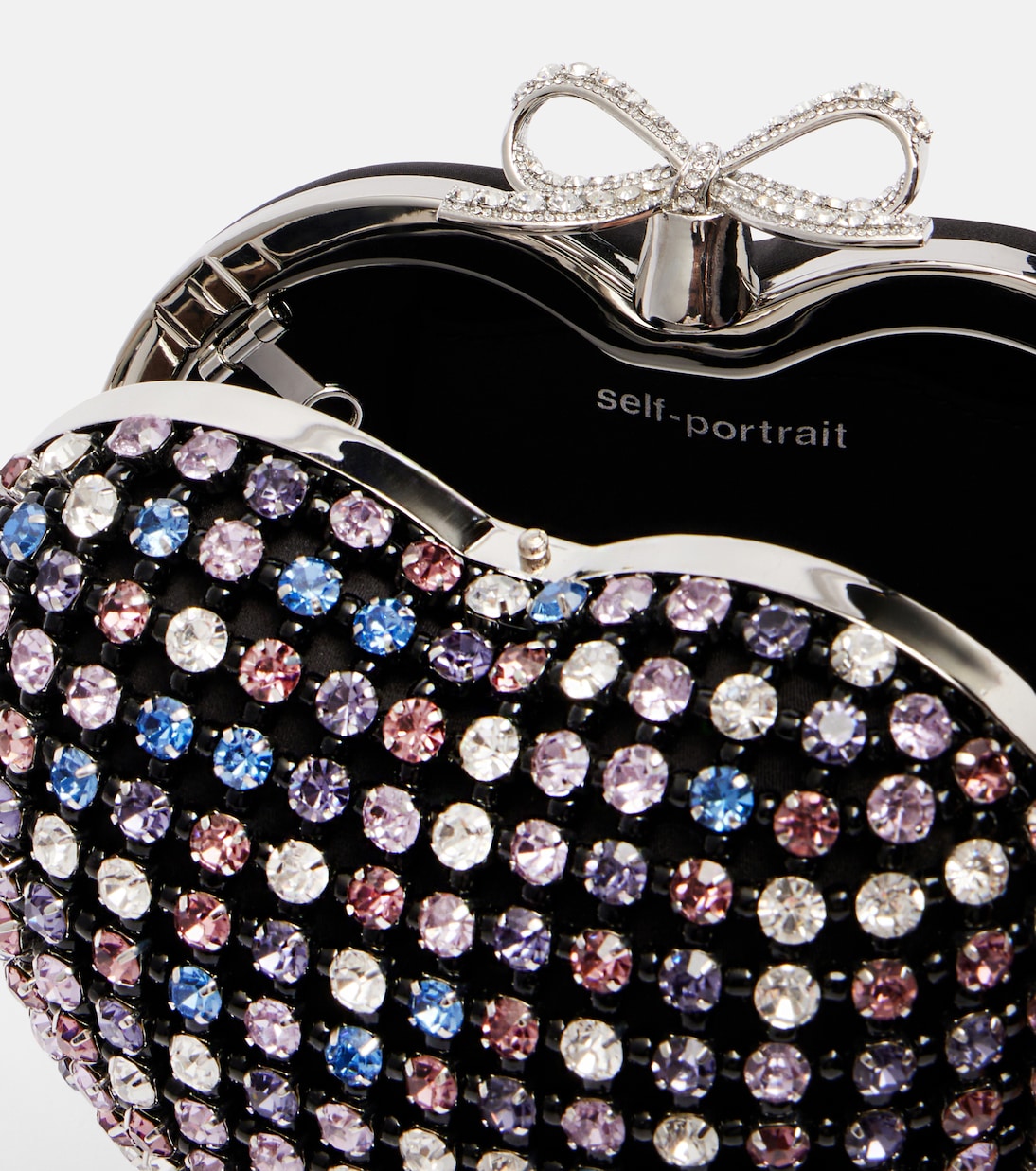 Clutch mit Kristallen | Self-Portrait