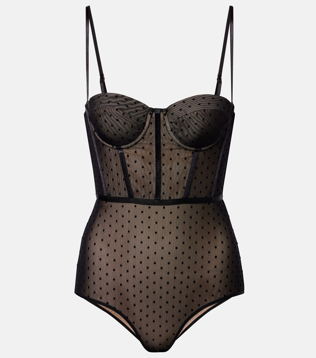 Dot mesh bodysuit | Zimmermann