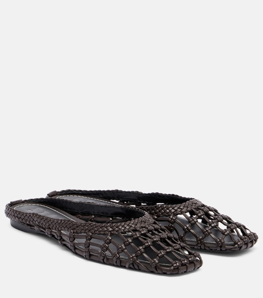 Otto woven leather mules | Staud