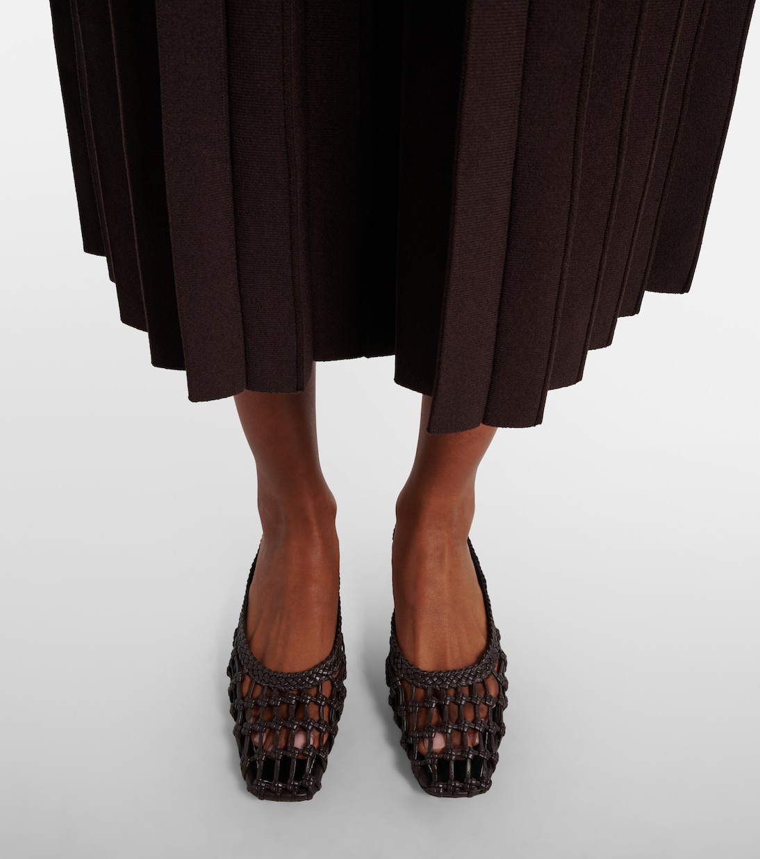 Otto woven leather mules | Staud