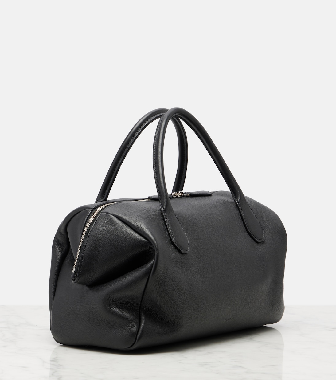 Faye leather top-handle bag | The Row