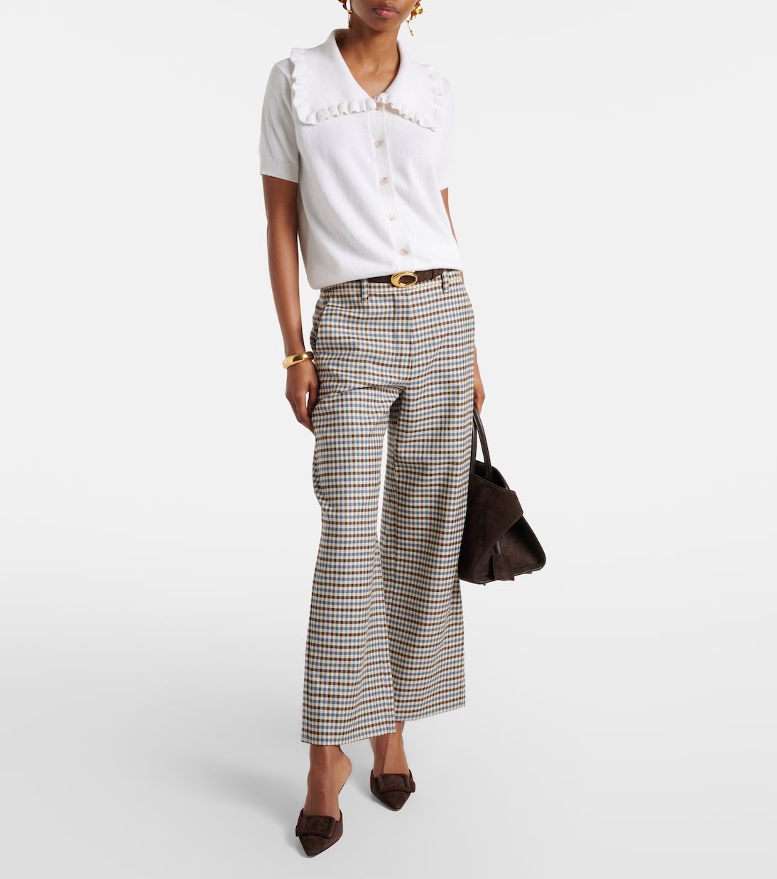 Cotton and cashmere cardigan | Jardin des Orangers