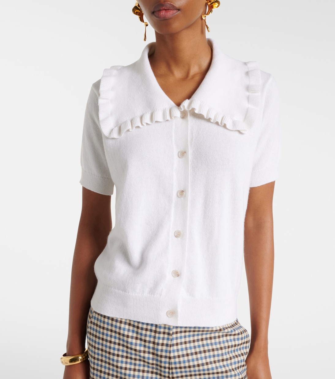 Cotton and cashmere cardigan | Jardin des Orangers