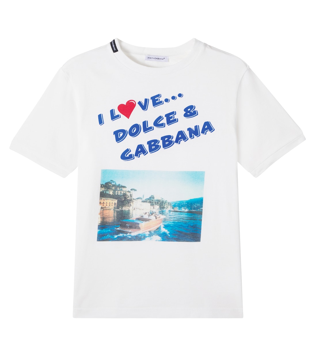 Bedrucktes T-Shirt aus Baumwoll-Jersey | Dolce&Gabbana Kids