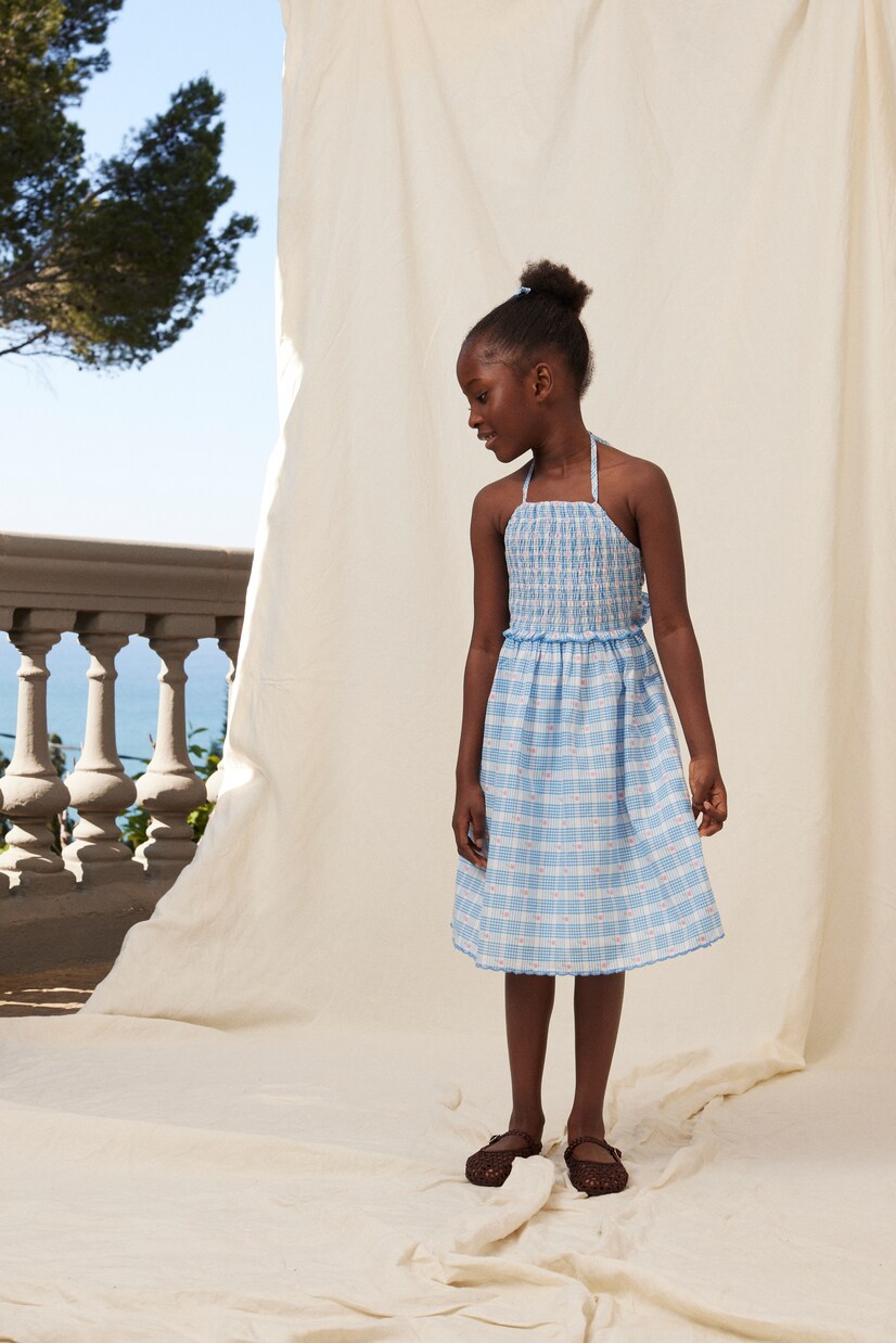 Bedrucktes Kleid Ida aus Baumwolle | Bebe Organic