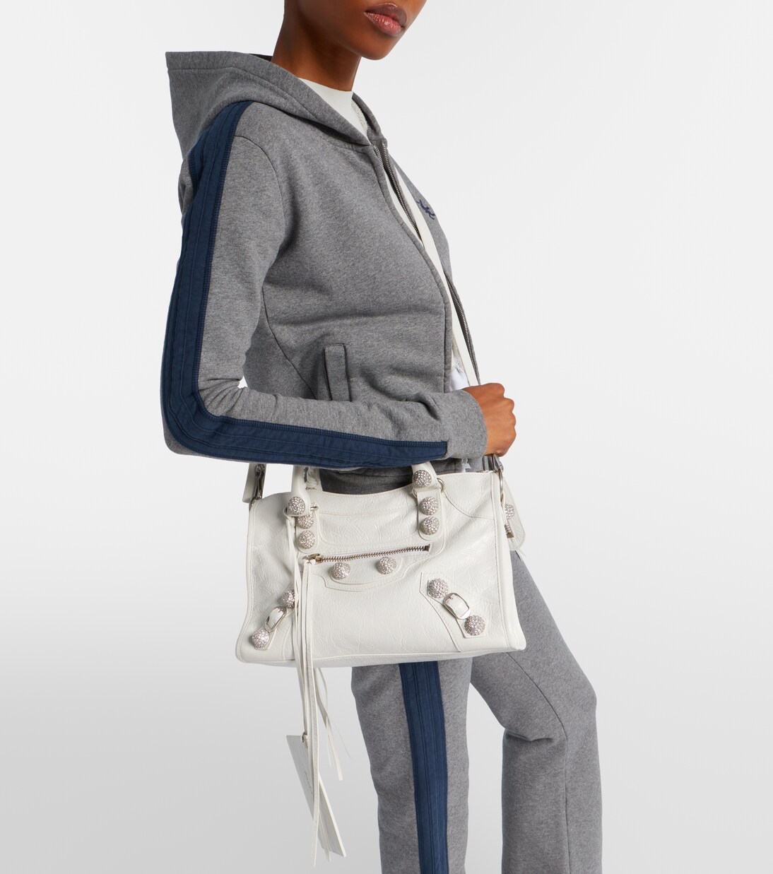 Bolso Le City Small de piel adornado | Balenciaga