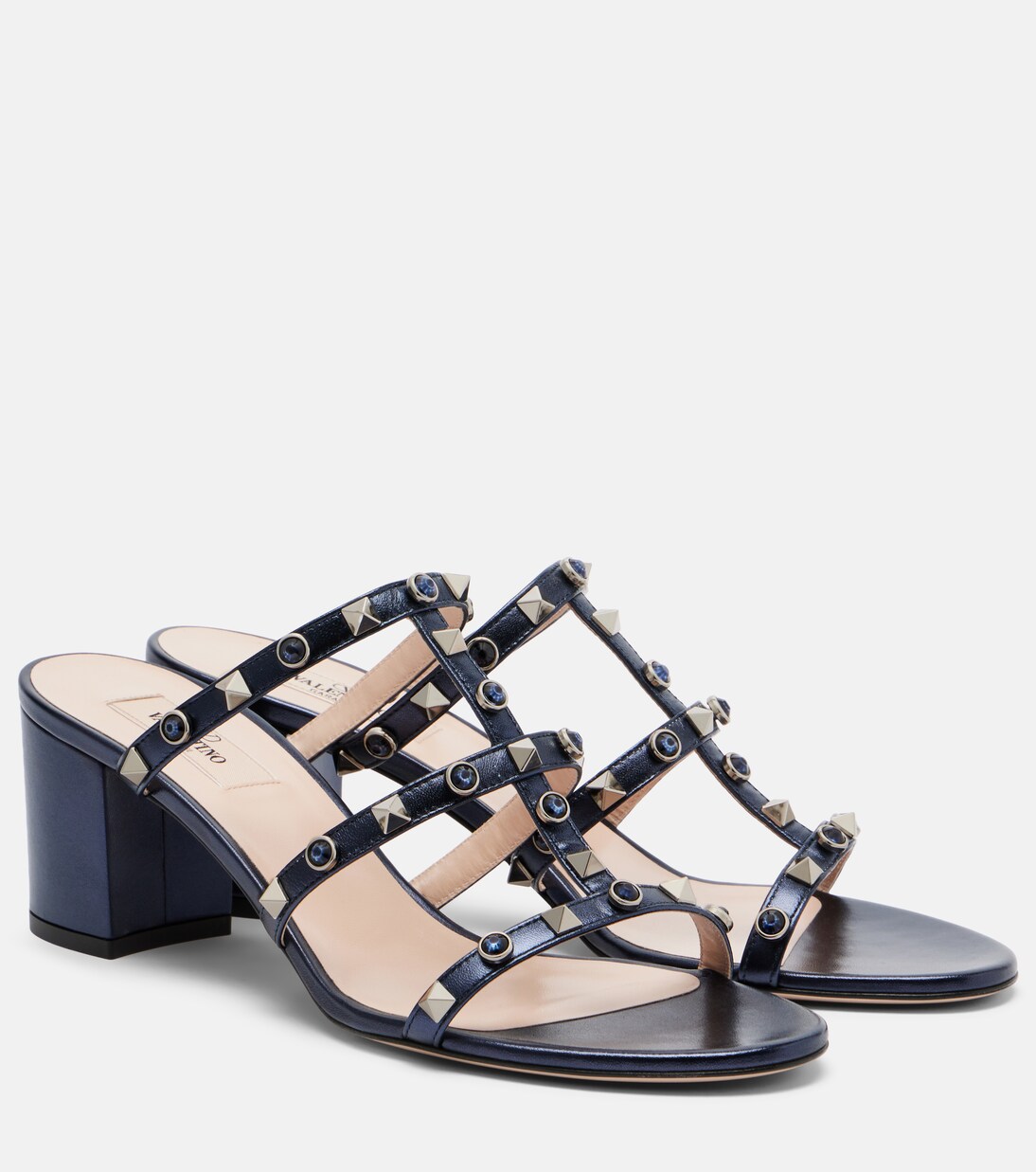 Rockstud leather sandals | Valentino Garavani