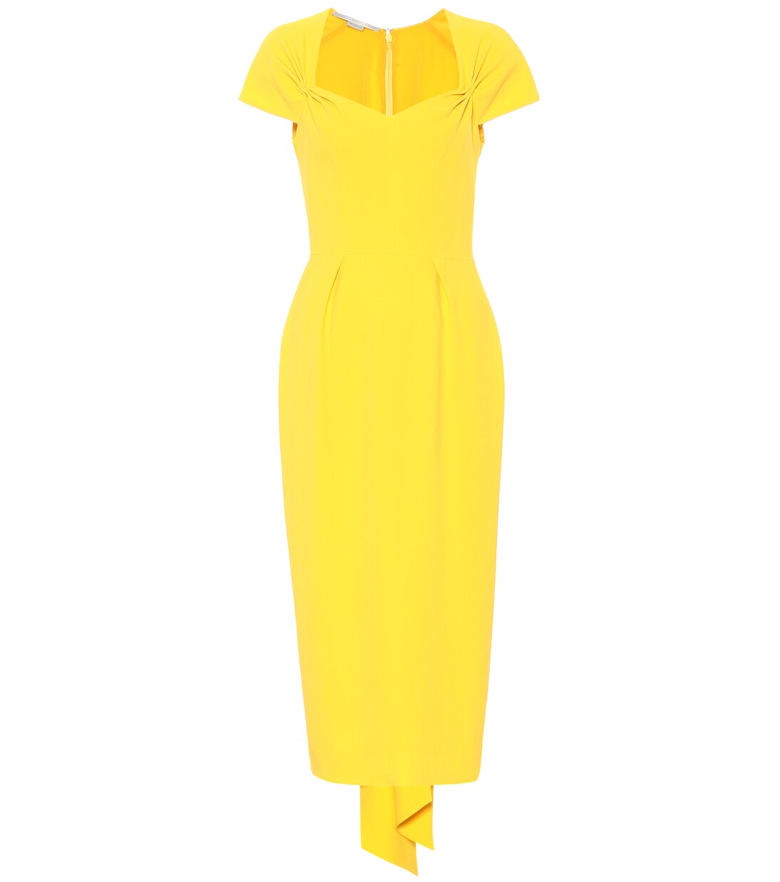 Robe midi en crêpe | Stella McCartney