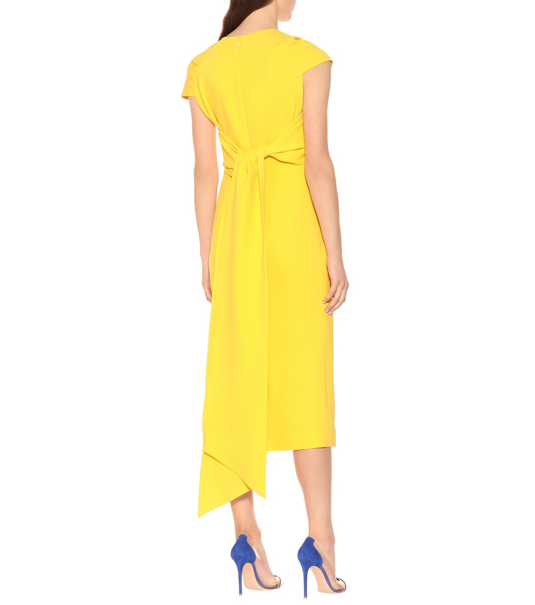 Robe midi en crêpe | Stella McCartney