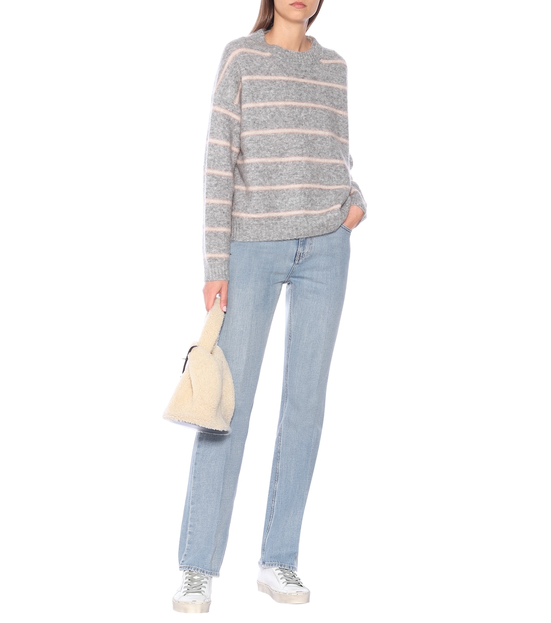Striped wool-blend sweater | Acne Studios