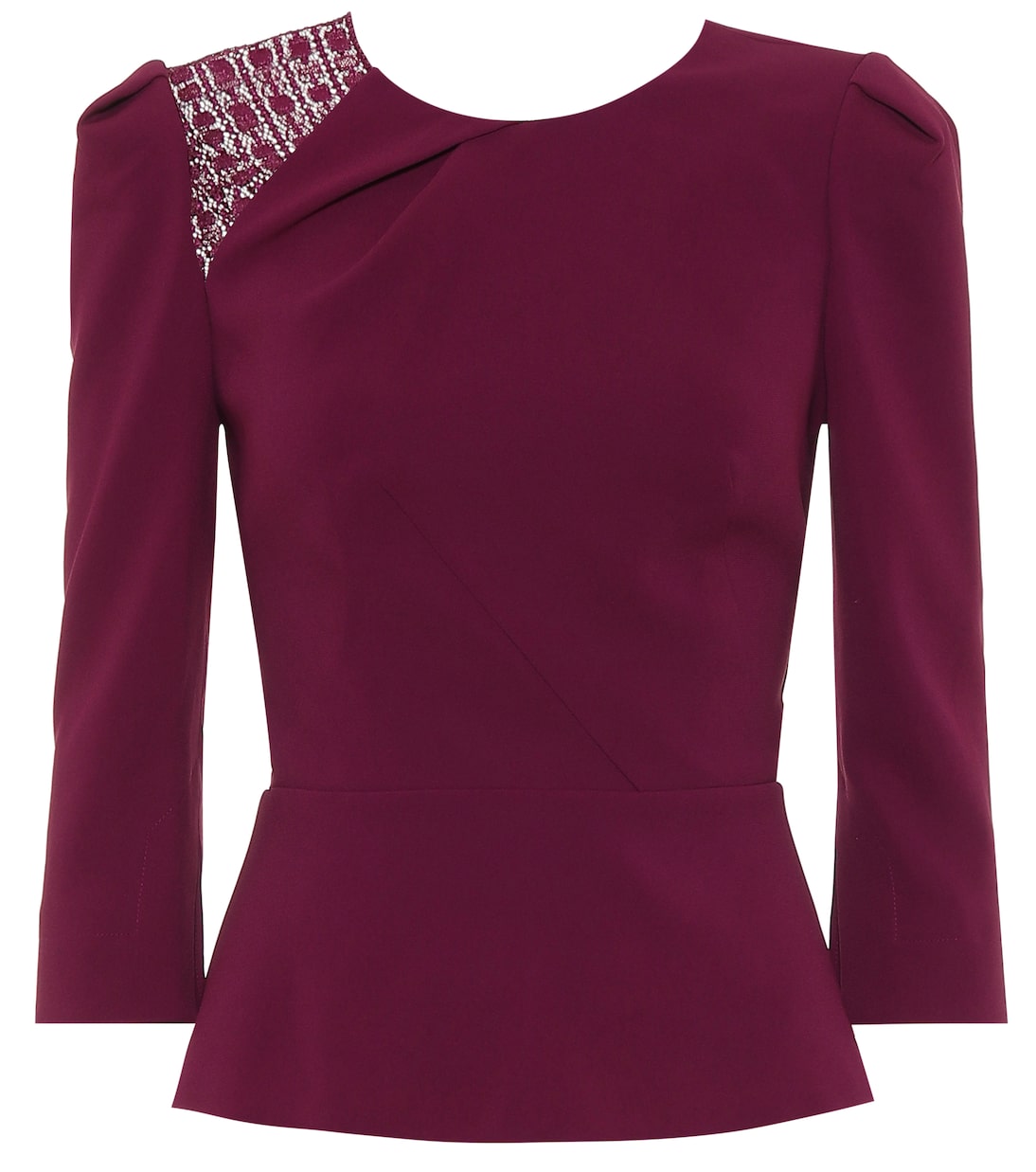 Top Ashridge in crêpe stretch | Roland Mouret
