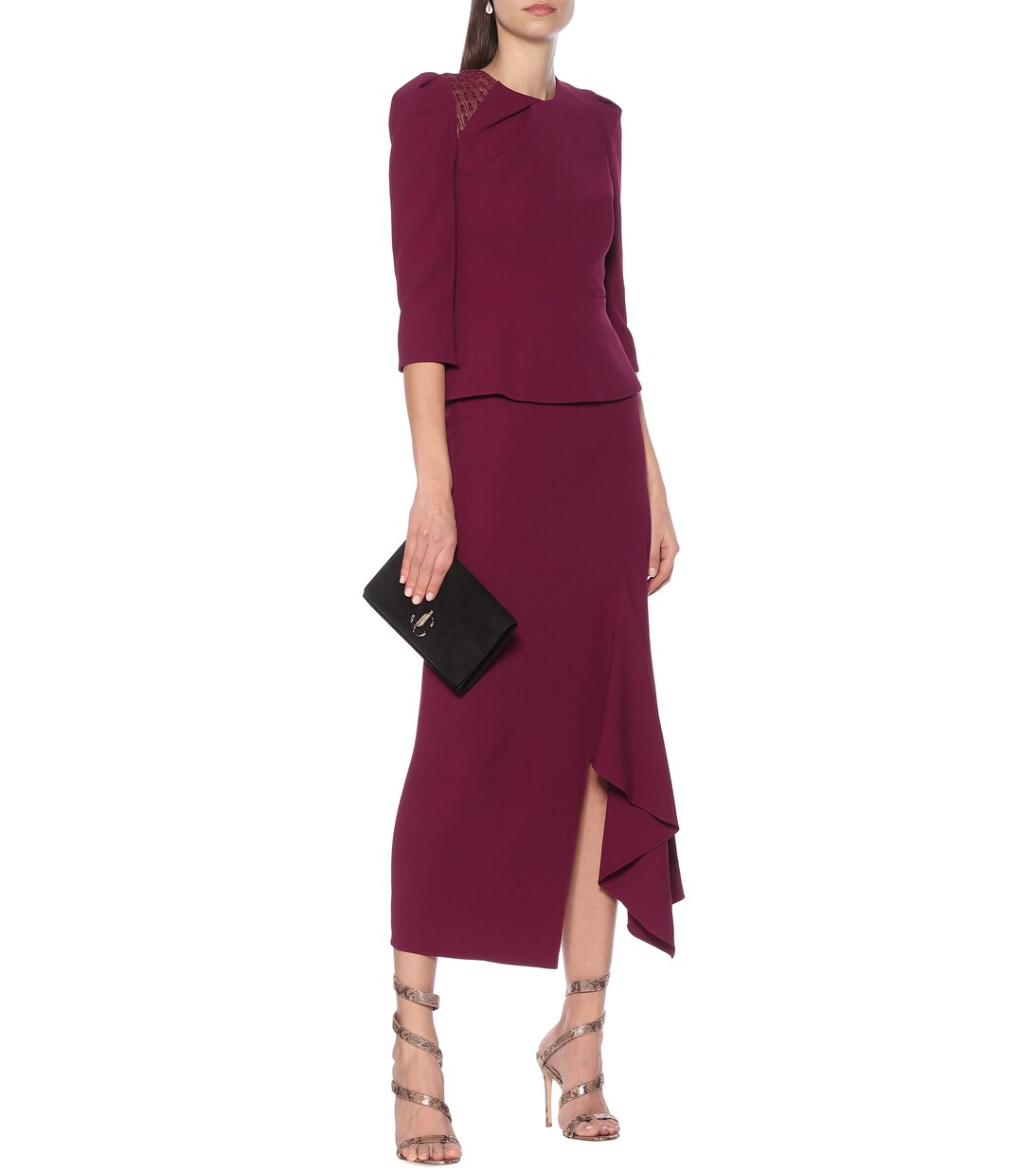 Top Ashridge in crêpe stretch | Roland Mouret