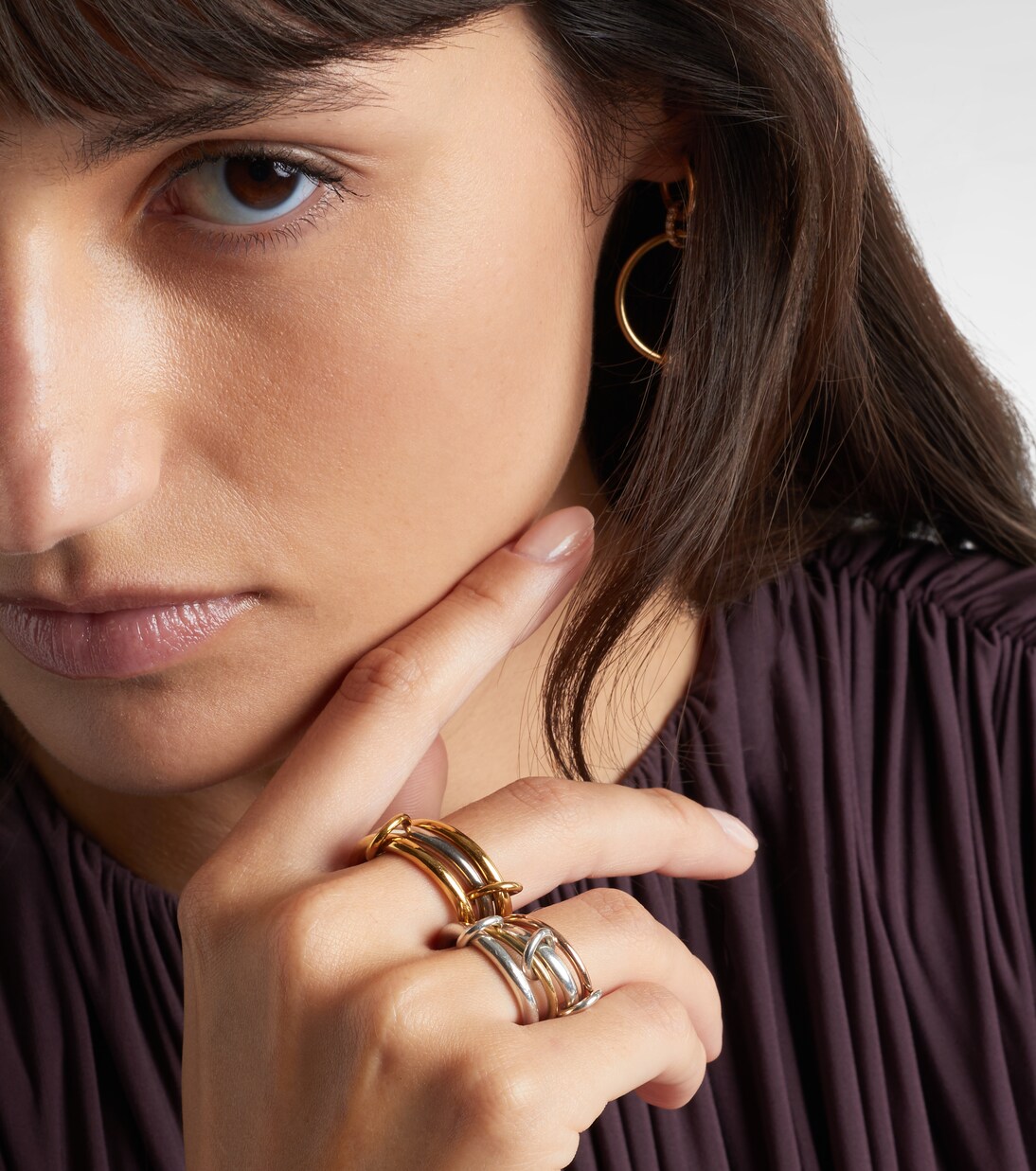 Bague Hyacinth en or 18 ct et argent sterling | Spinelli Kilcollin