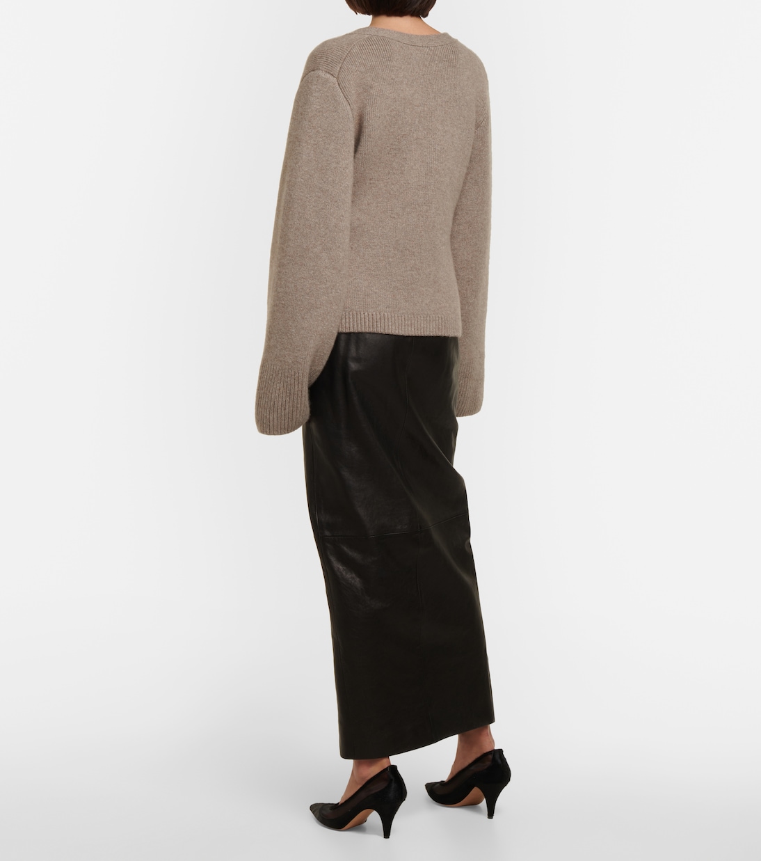 Scarlet cashmere-blend cardigan | Khaite