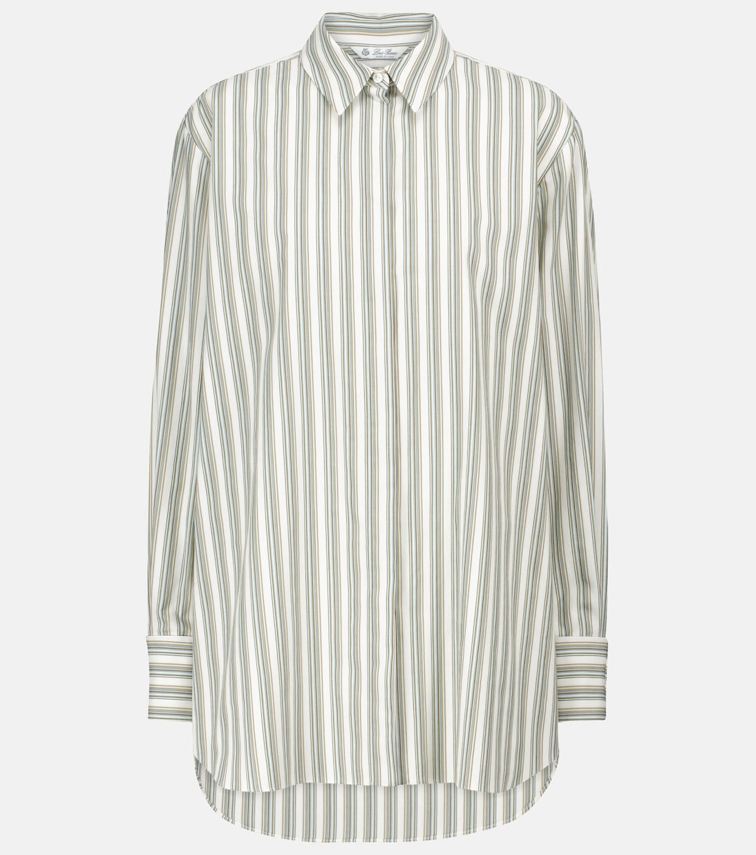 Camicia Desiree in cotone a righe | Loro Piana