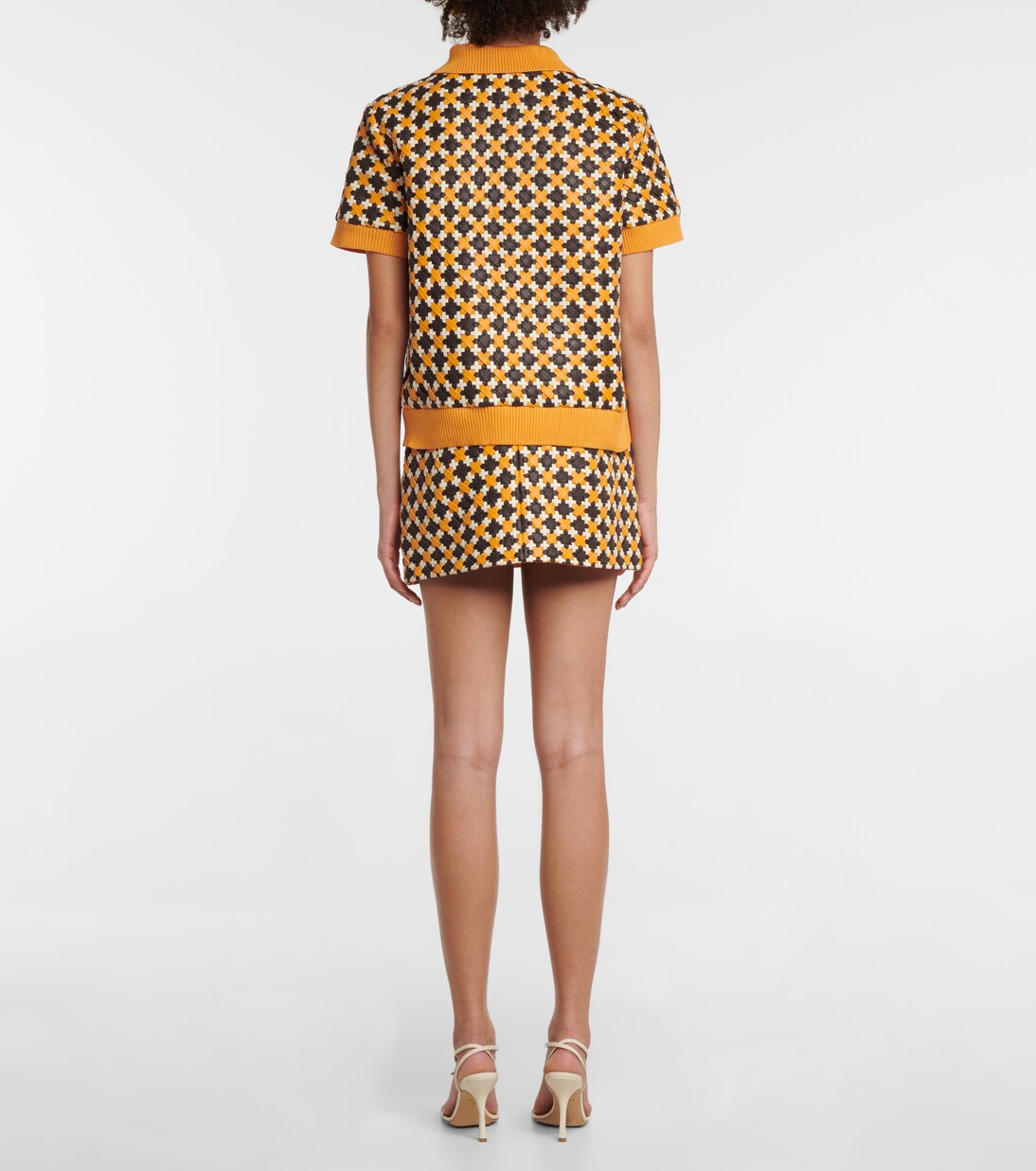 Leather polo top | Dodo Bar Or