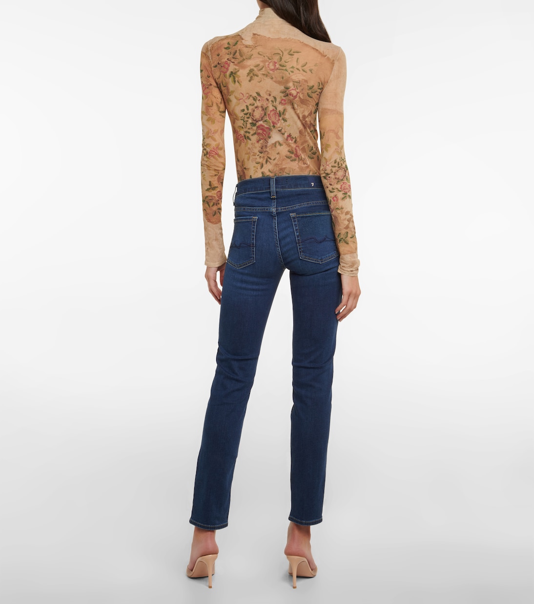 Roxanne B(AIR) mid-rise skinny jeans | 7 For All Mankind